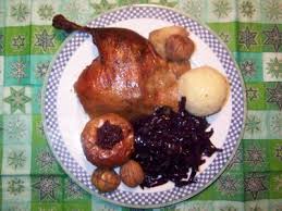 Tiny brussels sprouts, red and green cabbage, celery, leeks and root vegetables, any left over can be used in brussels bubble and squeak. Traditional Austrian Christmas Dishes Austrian Recipes Christmas Dishes European Cuisine