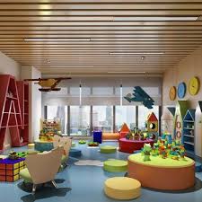 Kindergarten Classroom 3ds Max Models Download Max Files Cgmodelx Kindergartendesign Interiordes Kindergarten Interior School Interior Classroom Interior