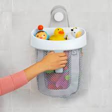 Munchkin Super Scoop Bath Toy Organizer And Storage Gray In 2020 Bath Toy Organization Baby Bath Toys Bath Toy Storage