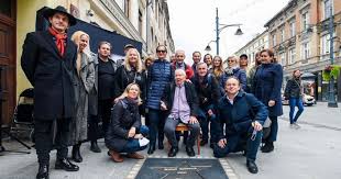 Maybe you would like to learn more about one of these? Barbara Polomska I Michal Szewczyk W Alei Gwiazd Urzad Miasta Lodzi