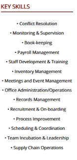office manager resume: a 10 step 2020
