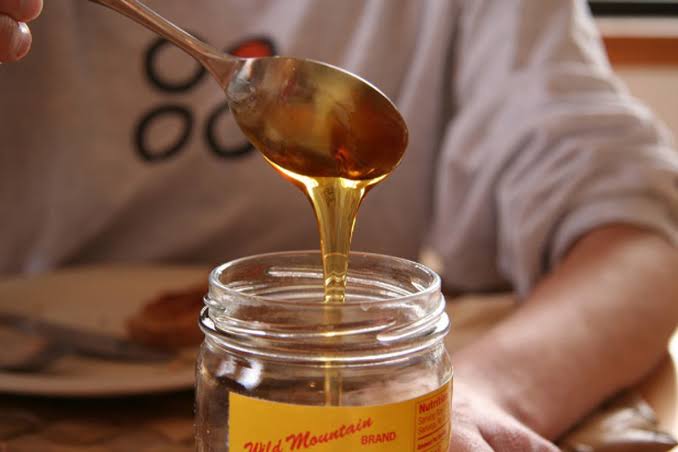 Image result for eating honey"