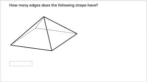 counting faces and edges of 3d shapes video khan academy