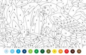 Your child will love practicing their numbers and color sight words as they color these cute animal color by number pages. Animals Colouring By Numbers Free Pattern Download Whsmith Blog Coloring Pages Colouring By Numbers Paint By Numbers For Adults