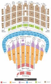 Chicago Theatre Seating Chart Detailed Otvod