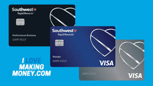 Credit cards are the best way to earn points or miles fast. Chase Southwest Airlines Card I Love Making Money