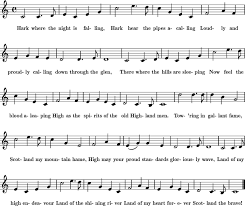 Translation of 'scotland the brave' by the corries from english (scots) to english. Scotland The Brave Sheet Music For Treble Clef Instrument 8notes Com