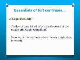 Remedy — ( remedies, remedying, remedied) 1. Tort Meaning Essentials By Assistant Professor Shri Shivaji