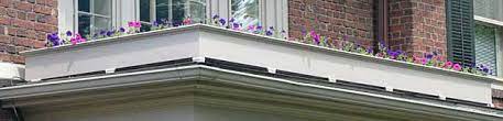 Paintable to fit any exterior style: Custom Window Boxes And Planters