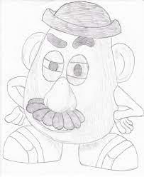Mr Potato Head Toy Story Disney Drawings Sketches Disney Pencil Drawings Disney Drawings
