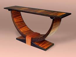 Tables Heitzman Studios San Francisco Bay Area Art Deco Furniture Art Deco Design Art Deco Console Table