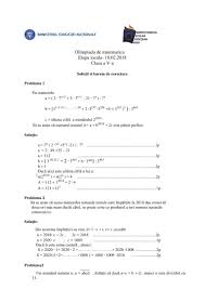 International mathematical olympiads (sitio oficial). Subiecte Èi Bareme Olimpiada De MatematicÄ 2018 Gimnaziu Gorj Jitaruionelblog Pregatire Bac Si Evaluarea Nationala 2021 La Matematica Si Alte Materii Materiale Lectii Formule Exercitii Rezolvate Matematica Gimnaziu Si Liceu Teste