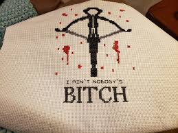 5 out of 5 stars (661) sale price $5.95 $ 5.95 $ 7.00 original price $7.00 (15% off) favorite add to. Walking Dead Cross Stitch Album On Imgur
