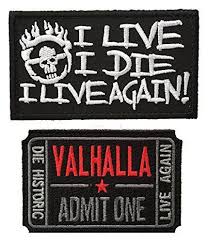 Mad Max I Live I Die I Live Again Patch Squad Men S Set Of 2 Mad Max Fury Road Ticket To Valhalla And I Live I Die Skull Patch Mad Max Mad Max Fury Mad Max Fury Road