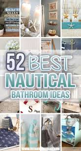 Calm 25 seaside bathroom ideas on pinterest beach beachy seaside bathroom design ideas emileefuss bathroom beach bathroom rug sets bathroom ideas seaside tranquil colors inspired by the sea 11 bathroom designs blue white bathroom seaside theme boats stuff to try in. 52 Best Nautical Bathroom Ideas And Decorations For 2021 Decor Home Ideas