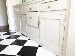 redid my kitchen floors for under $50