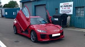 Mazda Rx8 Modified M Z Custom No Parking Renesis Lambo Doors Renesis Rotary Rx8 Velocity Red Turbo 13b Mazdaspeed Mazda Rx Mazda Lambo Sports Cars