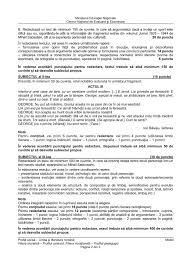 Model de subiect si barem la romana profil real si filiera tehnologica bacalaureat 2018 (*pdf) examenul de bacalaureat naţional 2018 proba e. Bacalaureat 2020 Elevii SusÈ›in AstÄƒzi Proba La Limba RomanÄƒ Subiectele Posibile