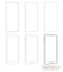 Shade by using the side of your pencil and / or use hatchmark lines. How To Draw A Phone Step By Step Easydrawingtips