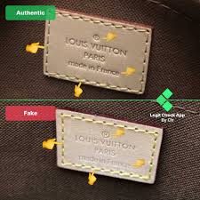 An authentic pre owned louis vuitton will have darker leather trim and it will be evenly distributed. Louis Vuitton Multi Pochette Accessories Real Vs Fake Guide Legit Check By Ch