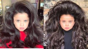 This hairstyle is good for 8 to 11 year old girl. 5 Year Old Stuns The Internet With Her Insanely Gorgeous Hair Youtube