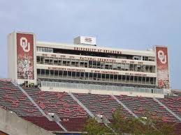 press boxes picture of oklahoma memorial stadium norman