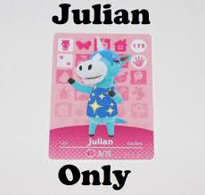 We did not find results for: Animal Crossing Fanmade Amiibo Card Julian