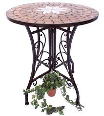 Ihre gartenmöbel können sie gekonnt mit einem passenden. Tisch Mosaik 12001 Gartentisch 60cm Metall Beistelltisch Garten Mosaiktisch Rund