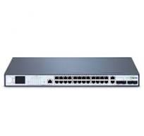 ‫محول PoE مُدار بـ 24 منفذًا مع 2 جيجابت SFP - FASTCABLING‬‎