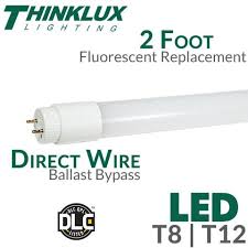 While bypassing or removing, a ballast for an led retrofit is easy to do, it is also fairly easy to create a renovation nightmare. 2 Foot Led T8 T12 Tube Light Ballast Bypass F20 F18 Earthled Com