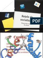 Mai jos poate fi vizualizat un extras din document (aprox. Retele De Socializare