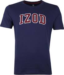 Izod T Shirt Logo Tee Navy 00045ek183 403 Order Online