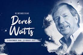 You're the greatest man I have ever known': Derek Watts honoured at  memorial service