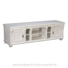 Wenn sie ein tendenziell großes wohnzimmer haben, mag ihr contemporary sofagarnitur das beste möbelstück sein, mit dem sie spielen sachverstand. Tv Unterschrank Lowboards Hifi Schrank 2 Turig Weiss Landhausstil Grunderzeit Massivholz