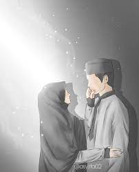 Gambar gambar pasangan kekasih dalam anime gambar romantis cowok dan cewek anime love anime pictures gambar keren anime couple. Pin On Hijab Enhances Beauty