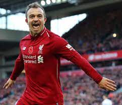 20181111 Liverpool 2 0 Fulham Xherdan Shaqiri Alex Livesey Getty Images Long Sleeve Tshirt Men Mens Tops Mens Tshirts