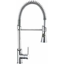 Robinet de cuisine chrome contemporain avec buse démontable, commande tactile. Mitigeur Cuisine Avec Douchette Lb E8023 Cp Eu