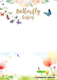 Download Free Butterfly Baby Shower Invitations Butterfly Baby Shower Invitations Butterfly Shower Invitations Free Printable Baby Shower Invitations