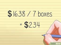 How to determine a unit rate from a graph How To Calculate Unit Rate With Pictures Wikihow