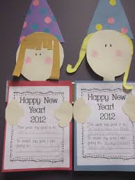 Learning In First Happy New Year Classroom Crafts School Crafts New Years Activities