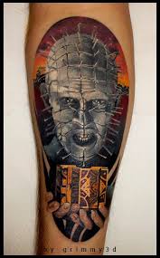 Who knows, maybe it'll give you an idea for your next tattoo. Tattoos Geek Pin Head Hellraiser Tattoo Andrey Barkov Grimmy