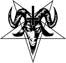 Neck tattoos easily grab people's attention. Satanic Goat Head With Pentagram Black By Mystic Land Sataninskoe Iskusstvo Eskiz Kartinki Cherepa