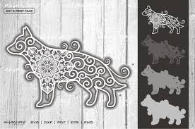 Free Free 105 Layered Dog Mandala Svg SVG PNG EPS DXF File