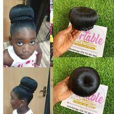 Doughnut Bun Available 3000 It Can Be Rocked On Natural Hair Gel Pack And Shuku We Are One Step Away From You Ki Natural Hair Styles Gel Pack Natural Hair Gel