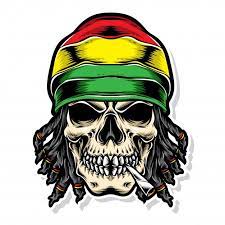 Skull Rasta Vector Logo Rasta Vector Logo Monkey Art