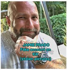 JAMIE PRADO Fake account