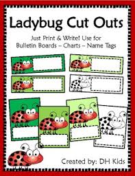 33 cutest ladybug crafts for kids. Ladybug Cut Outs Worksheets Teaching Resources Tpt