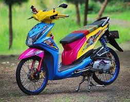 Modifikasi Motor Honda Beat In 2020 Motor Cat Body Honda