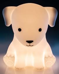 Puppy Silicon Rechargeable Led Touch Lamp Night Light Cute Dog Nursery Adorable Ebay