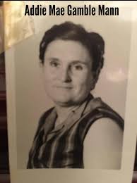 The funeral of Elizabeth Cantrell Gamble, William Henry Gambill/Gamble is  pictured sitting. John gambles mother, hazel and Sherman mamaw